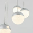 thumbnail image 3 of Artika Sparkle 5-Light LED Pendant Light Fixture, Chrome, 3 of 5