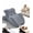 Grey, variant on 27 Degree Ergonomic Wedge Pillow, Memory Foam Support Pillow for Hip and Back Pressure Relief, Adjustable Position Cushion for Daily Rest, Black