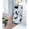 thumbnail image 5 of WIRESTER Shockproof Soft Rubber Cover Case for Google Pixel 10a 6.3" 2026, Siberian Husky Funny Playful Postures On Light Blue Background, 5 of 5