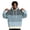 GrayA&11#0805N, variant on Fabrcox Mens Hoodies Pullover Fleece Striped Oversized Hooded Sweatshirts for Men Y2k Color Block Fall Winter Warm Athletic Long Sleeve Hoodie Men with Kangaroo Pocket Gray XL