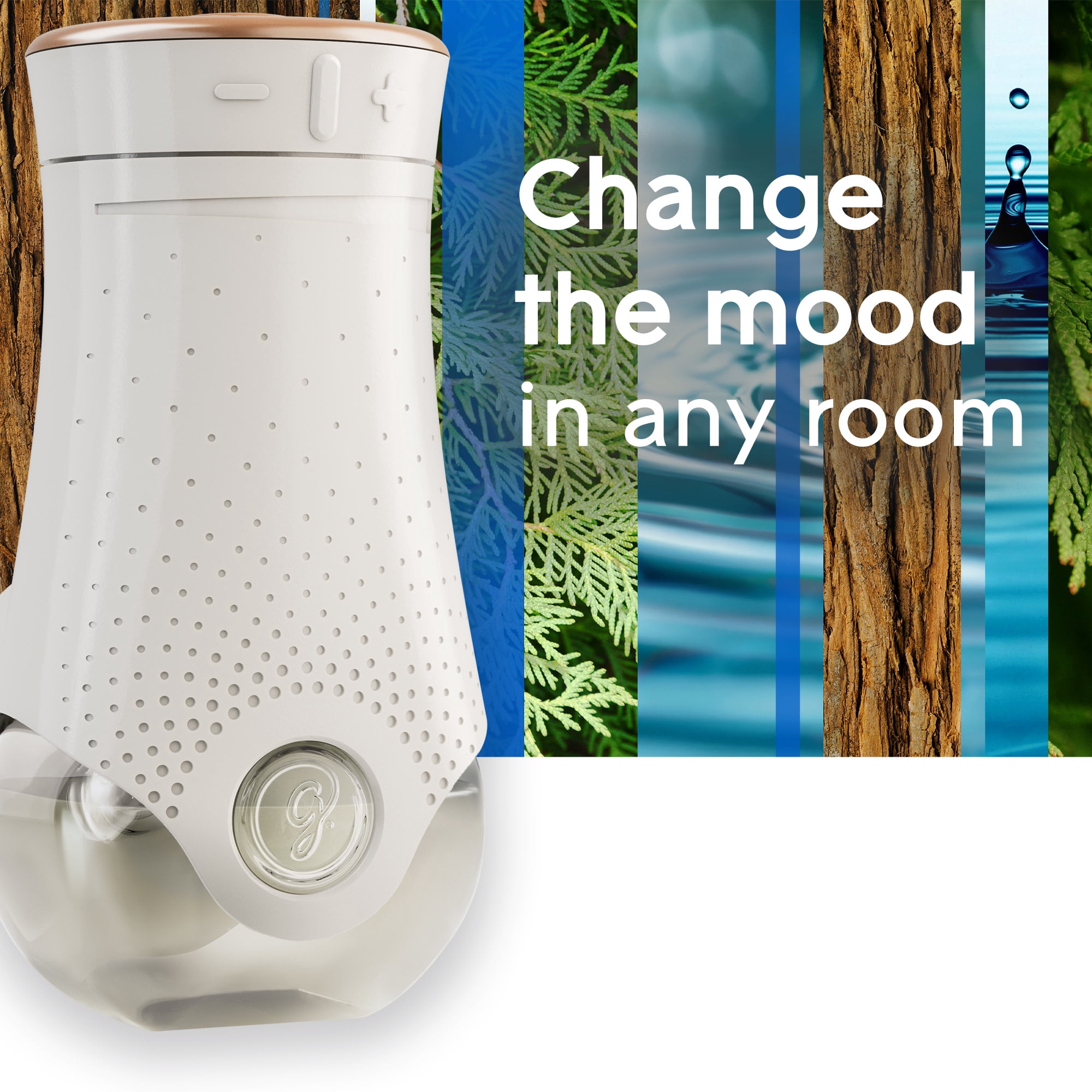 (5 pack) Glade® PlugIns® Scented Oil, Air Freshener, Cedar Harbor, Essential Oil Infused Wall Plug In, 3.35 FL oz, Pack of 5