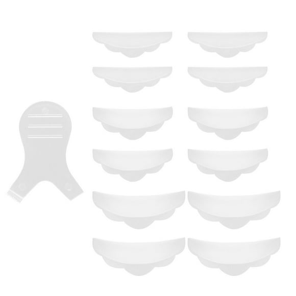 Vogacara Almohadillas para permanente de pestañas, almohadillas para rizar L S M, almohadillas para permanente de silicona suave, lavables, Pinceles de maquillaje y herramientas