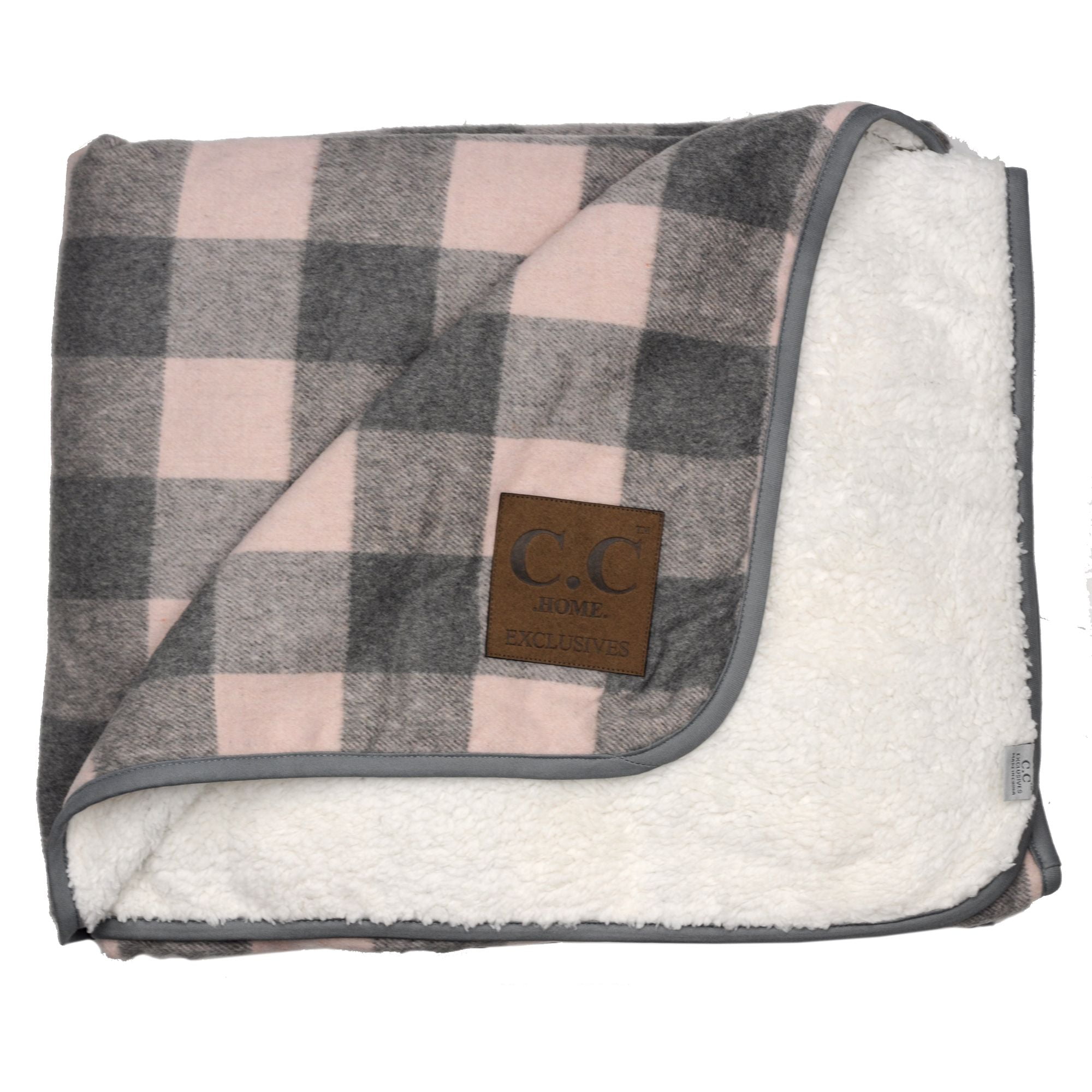 ugg avery throw blanket for two in grey plaid