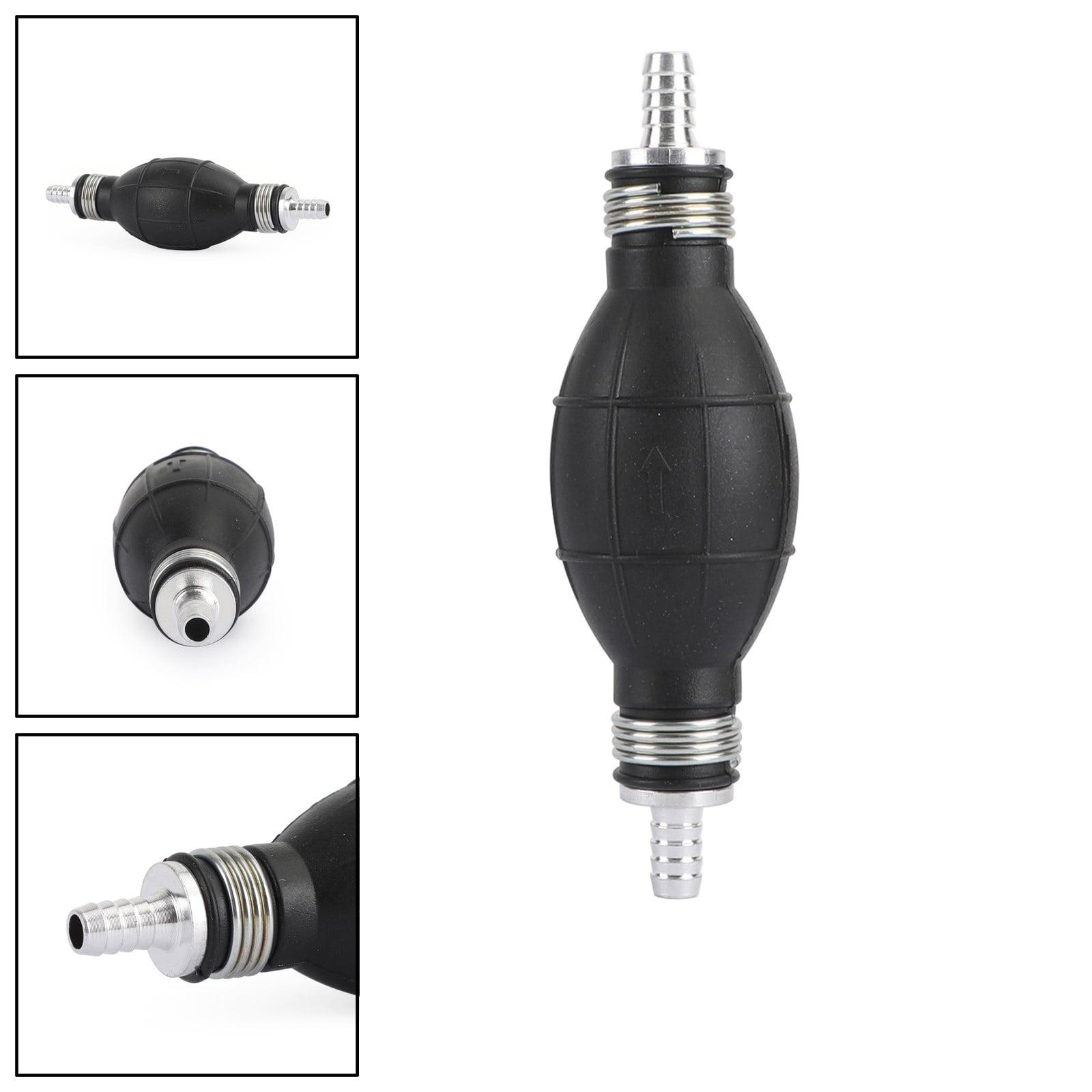 5/16" Primer Bulb with One Way Non-Return Valve & 1 Metre Fuel Hose and 4 clips 