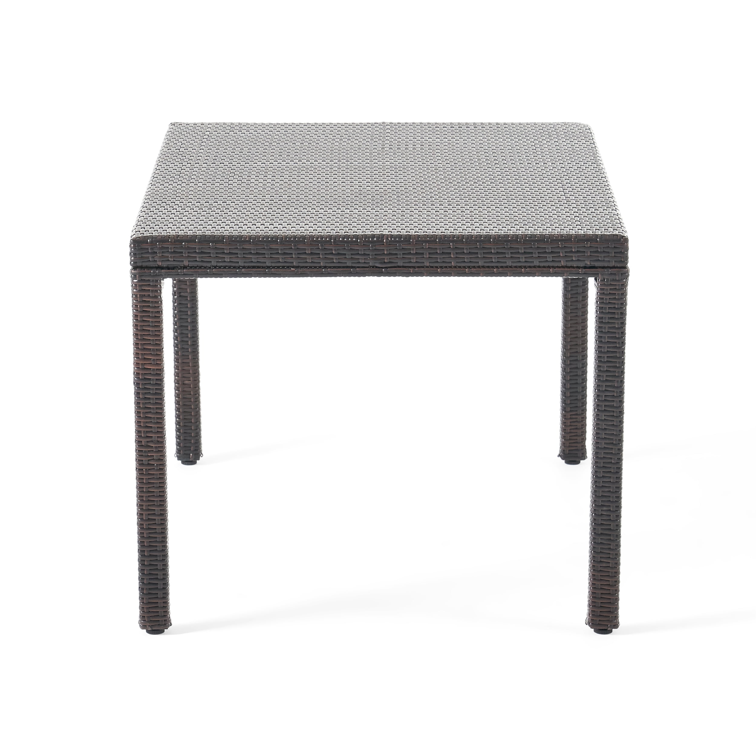 Fiesta Outdoor Wicker Rectangular Dining Table, Multibrown