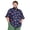 Flamingo, variant on BRISIRA Mens Big and Tall Hawaiian Shirt, Short Sleeve Button Down Tropical Beach Shirt 4XLarge