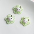 thumbnail image 1 of Venta al por mayor, accesorios de decoración de diamantes de imitación de resina con flores de Sanrios Kitty de dibujos animados rosas, suministro de dijes para decoración de uñas Kawaii 3D, 1 of 4