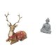 thumbnail image 5 of Escultura De Reno, Alce Y Ciervo, Adorno Para Sala De Estar, Oficina, Dormitorio, Decoración De Granja, Estatua De Mono Y Buda, Figura Budista Coleccionable En Miniatura, Escultura Sun Wukong, 5 of 8