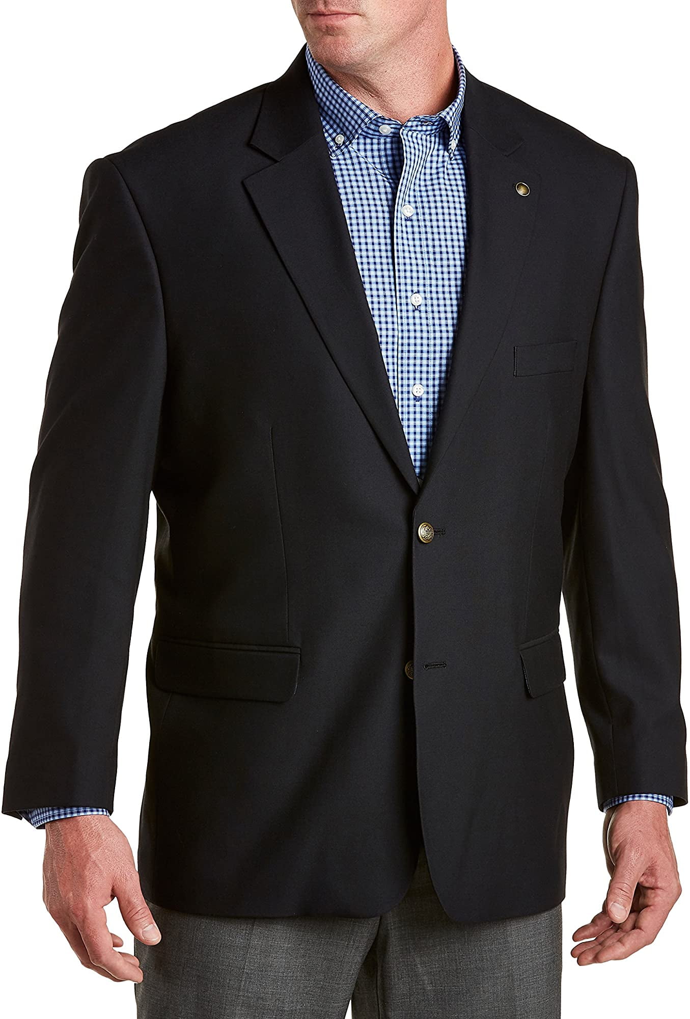 Gold Series by DXL Big and Tall Jacket-Relaxer Blazer -Executive Cut ...