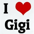 thumbnail image 2 of CafePress - I Love Gigi Infant Bodysuit - Baby Light Bodysuit, Size Newborn - 24 Months, 2 of 4