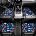 thumbnail image 5 of Balery Colorful Excavator Pattern 4-Piece Floor Mats, Heavy-Duty Rubber Liners, Anti-Slip Design, All-Season Automotive Protection, Vehicles, Cars, Trucks, and SUVs, 5 of 5