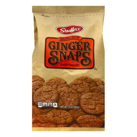 Stauffers Ginger Snaps, 14 OZ (Pack of 12)