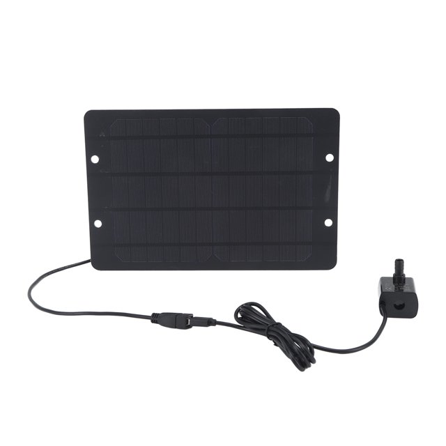 Solar Fountain Pump Set, Adjustable Highly Efficient Solar Powered Fountain Pump Environmentally Friendly for Backyard