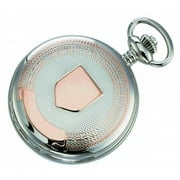 Charles-Hubert- Paris Brass Two-Tone Mechanical Hunter Case Pocket Watch #3821