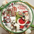thumbnail image 6 of Wooowa 16PCS Christmas Disposable Dinnerware Sets, 9/7Inch Paper Plates for Holiday Parties, 6 of 7
