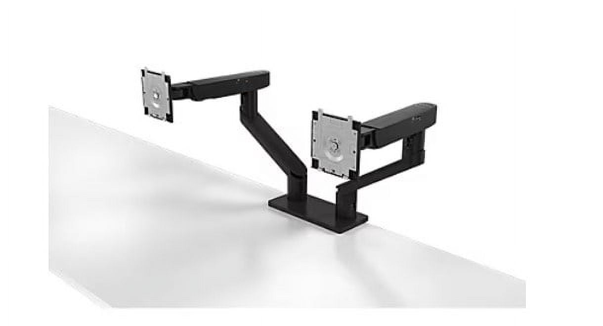Dell Dual Monitor Arm - MDA20 mounting kit - adjustable arm - for 2 LCD displays - black