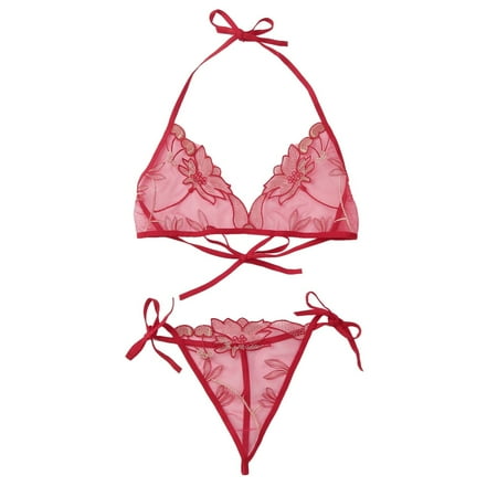 Sports Bras for Women All 42c Bra Women s Lingerie Sets Sexy Lace Adjustable Lace Flower Embroidery G String Trouser Set 2 Piece Sexy Bra And Panty Sets