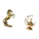 thumbnail image 5 of Juego de estatuas de caballo de pie, escultura de caballo, adorno de resina, quemador árabe, soporte de cono de hierro pintado a mano, adecuado para s, 5 of 8