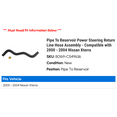 thumbnail image 2 of Line To Reservoir Power Steering Return Line Hose Assembly - Compatible with 2000 - 2004 Nissan Xterra 2001 2002 2003, 2 of 2