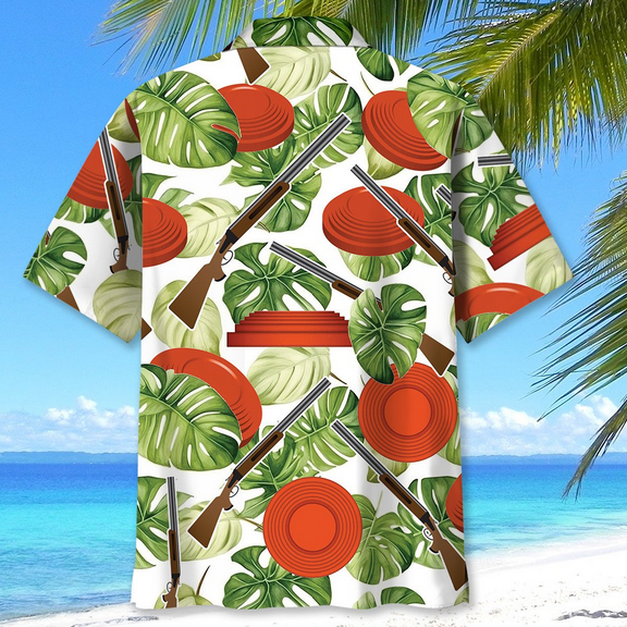 Nature Hawaiian Shirt, Sporting Clays Outdoor Design