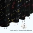 thumbnail image 6 of Math Equations Colorful Formulas Black Pattern Shower Curtain 36"x72" ,Bathroom Decorative Shower Curtains Set with 12 Hooks,Modern Waterproof Washable Shower Curtain, 6 of 6
