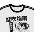 thumbnail image 4 of My Hero Academia Mens' Froppy Soccer Ringer Striped Sleeve Ringer T-Shirt, 4 of 7