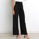 thumbnail image 3 of Pantalones de trabajo holgados, color negro, cintura elástica, estilo elegante de oficina, talla XL, 3 of 8