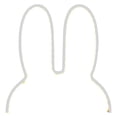 thumbnail image 3 of Feltree Large USB-Powered LED Rabbit Night Light for Nursery Decor, Wall-Mountable Bedside Lamp with Energy-Saving Technology, Child-Friendly Sleep Companion, 3 of 7