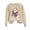Beige, variant on Sweatshirts for Women Halloween Printed Long Sleeve Hoodie Top