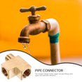 thumbnail image 4 of YSNOOWE 1Pcs Golden Copper Pipe Connector for Oil and Piping, 4 of 7
