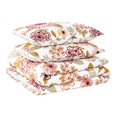 thumbnail image 1 of AeroSoft Stella 3-piece Contemporary Microfiber Queen Quilt Set in Off White, 1 of 7