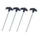 thumbnail image 4 of 4 estacas para tienda de campaña, resistentes, portátiles, resistentes, clavos de fijación para senderismo al aire libre., 4 of 9