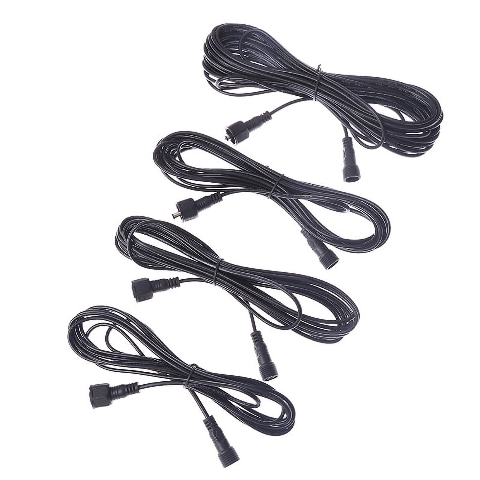 3/5/10M Wear Resistant Portable Solar Spotlights Waterproof Cord Extension Cable