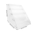 thumbnail image 2 of OUNONA 1Set Transparent Retail Display Rack for Beverage and Snack Organization in Retail and Business, 2 of 6