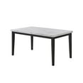 thumbnail image 1 of Aerys Lucky Faux Marble Top Dining Table, 1 of 4