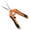 Orange, variant on Pruning Shears Cutter,Pruning Shears Cutter Home Gardening Plant Scissor Branch Pruner Pruning Shears,Non-slip,reduces Hand Fatigue ORANGE
