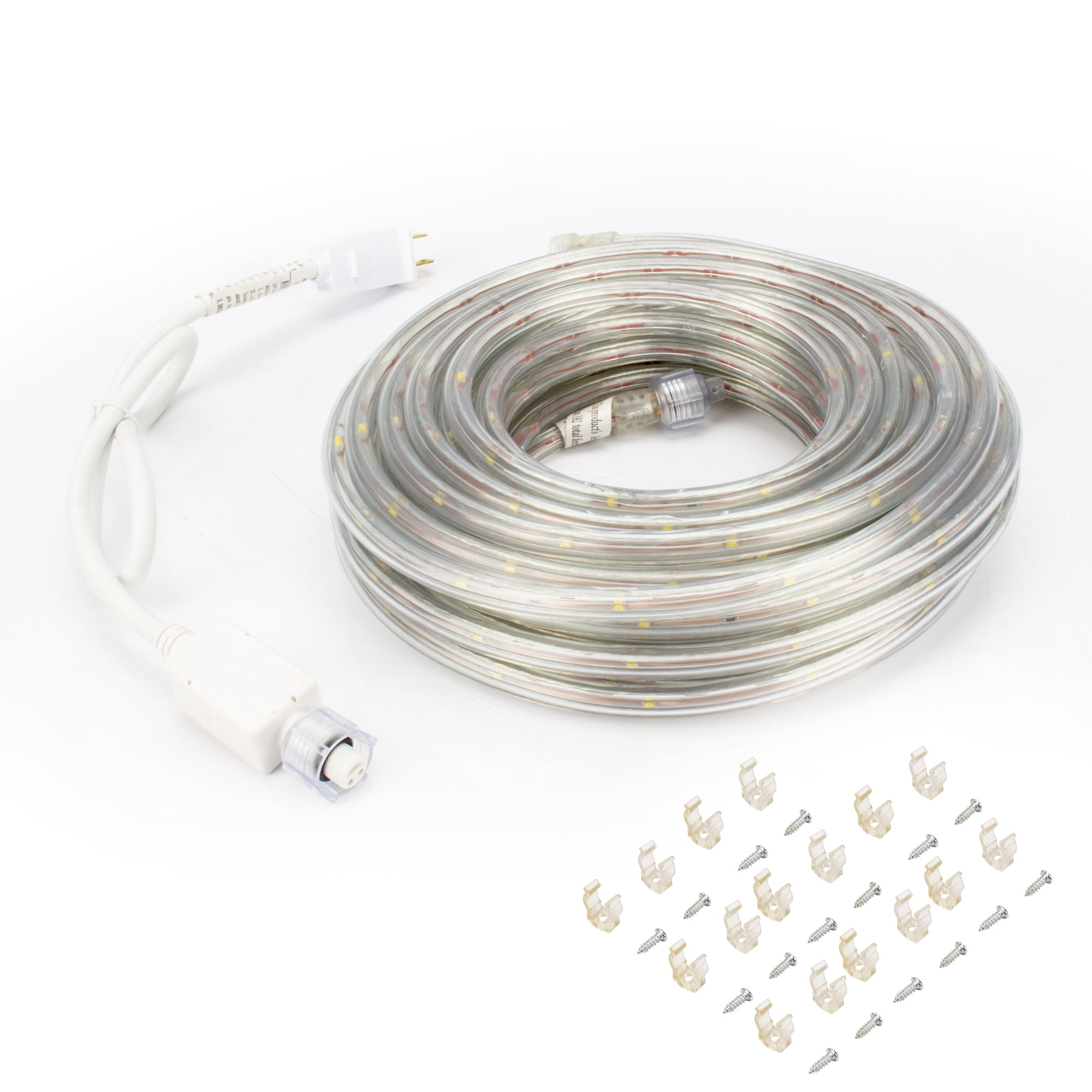 Better Homes & Gardens 120 Volt 21.6 Watt 48 ft Daylight LED Rope Light for Indoor or Outdoor Use