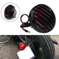 thumbnail image 2 of Black Motorcycle Tail Light for Harley Cruiser Cafe, 2 of 12