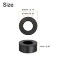 thumbnail image 2 of 48 Packs Rubber Spacers 20mm OD, 10mm ID, 8mm Height Round Anti Vibration Spacer Thick Rubber Washers, 2 of 5