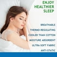 thumbnail image 6 of DISEN Cooling Pillow Cases King - 100% Viscose Bamboo Pillowcase, Cool Viscose Bamboo Pillow Cases for Hot Sleepers, Soft Pillow Cases, 6 of 7