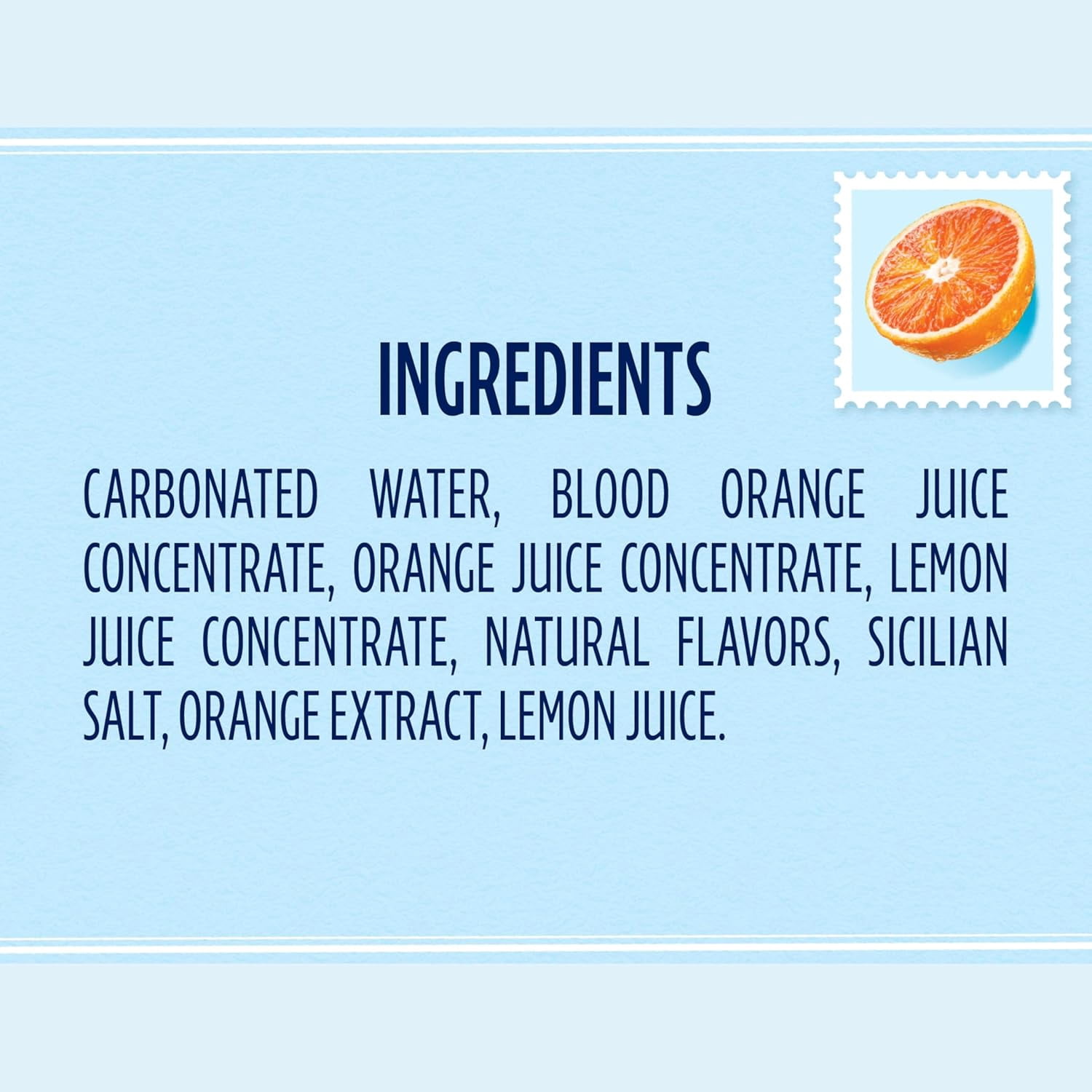 (Pack Of 4) San Pellegrino Water Sparkling Ciao Blood Orange 6 Pack 66.9 Fo