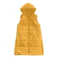 thumbnail image 6 of Gaexia Vest for Women,Winter Down Vest Insulated Warm Sleeveless Hooded Coat With Front Button Closure Zipper Outerwear for Cold Weather, 6 of 6