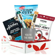 Bunny James Gluten Free Beef Jerky Gift Box, High Protein Healthy Snacks