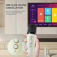 thumbnail image 2 of Speaker with microphone set, home karaoke machine, portable handheld karaoke microphone speaker machine for adults home party birthday, K12, 2 of 4