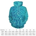thumbnail image 2 of 3D Ocean Seawater Beach Water Men's Women Vintage 3D Hooded Sweatshirt - All-Season Loose Fit Streetwear, 2 of 6