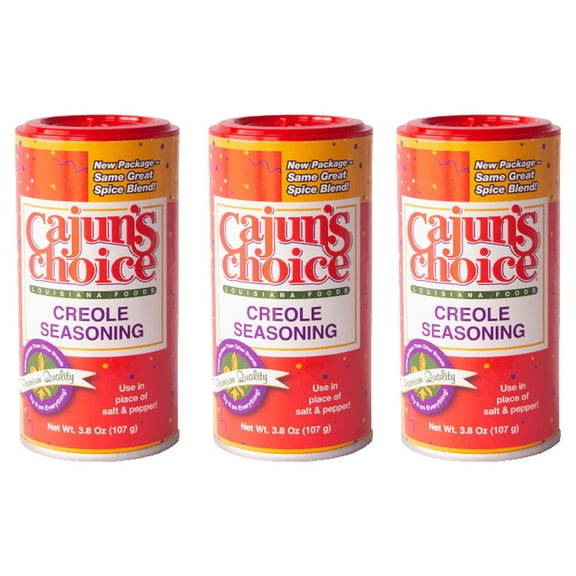 Cajun's Choice Creole Seasoning 3.8 Oz (Pack of 3)