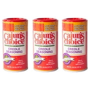Cajun's Choice Creole Seasoning 3.8 Oz - Pack of 3