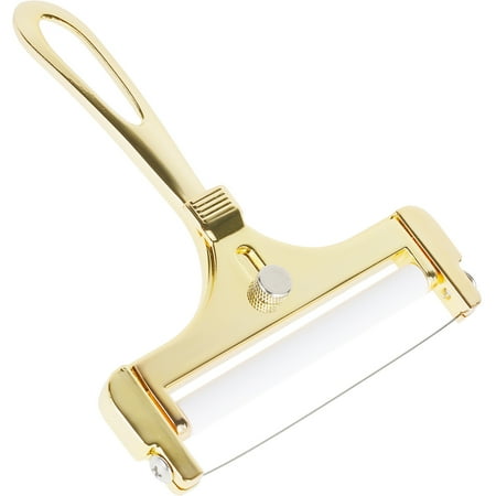 

Austok Stainless Steel Cheese Slicer Adjustable Thickness Heavy Duty Cheese Slicers for Soft and Semi-Hard Cheeses for Kitchen Cooking