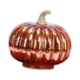 thumbnail image 2 of Adornos de Navidad, estatua de calabaza, escultura, suministros para fiestas, calabaza de Halloween, adornos de vidrio soplado, estatuilla de calabaza Estilo B, 2 of 8