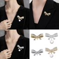 thumbnail image 2 of Osdhezcn Elegant Crystals Bowknot Brooch Sturdy Alloy Jewelry for Her, 2 of 9